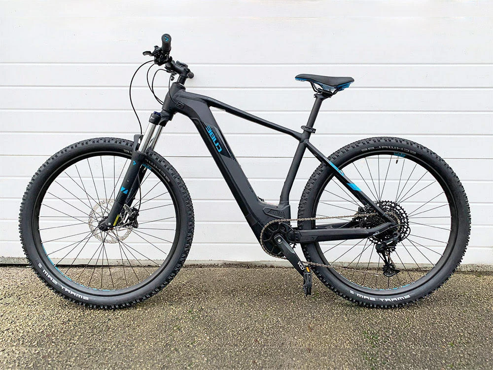 Cube Reaction electric mountain bike rental in Sofia
