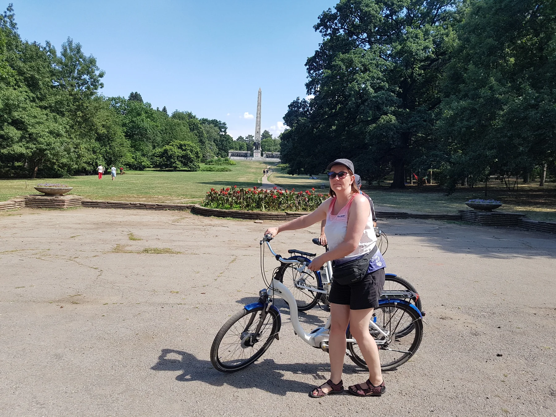 Sofia City Bike Tour in a city park
