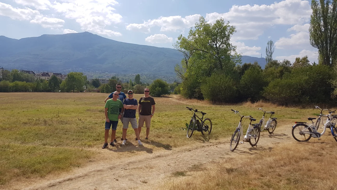 Real Sofia city bike tour at NDK