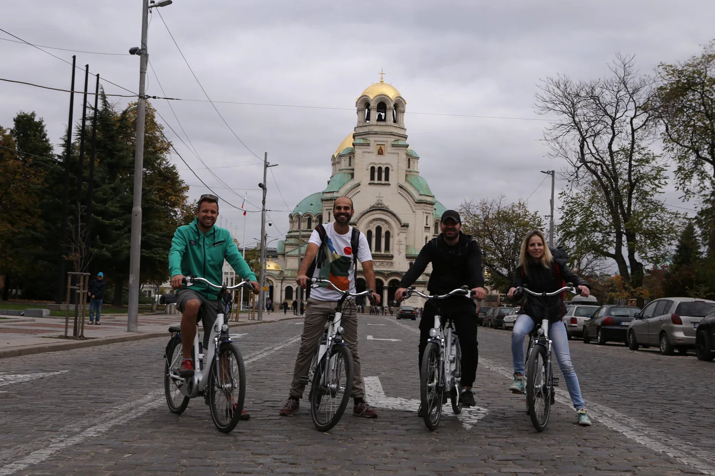 Real e-bike tour with Vitosha mountain view